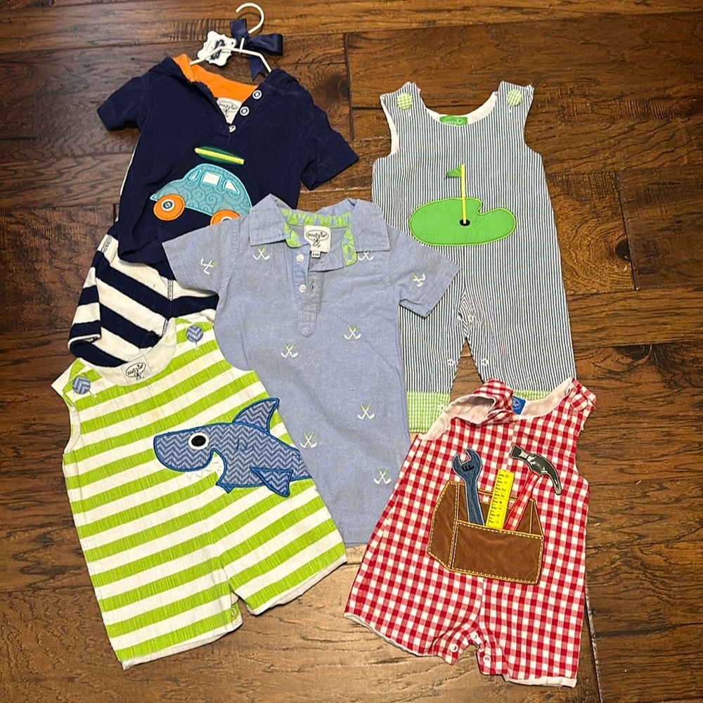 Boys mud pie sz 0-6 mos
